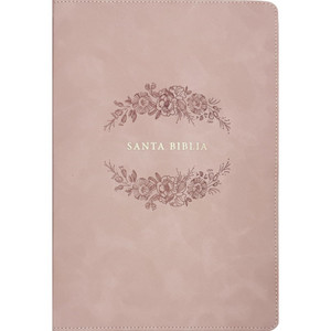 NTV: Biblia letra súper gigante, con Filament (Spanish, Leatherlike, Pale Pink)