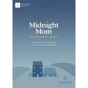 NLT Midnight Mom Devotional Bible, Hardcover