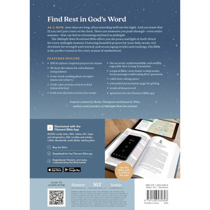 NLT Midnight Mom Devotional Bible, Hardcover