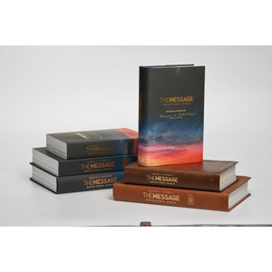 The Message Devotional Bible, Large Print, Softcover - Case of 12