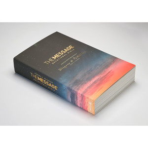 The Message Devotional Bible, Large Print, Softcover - Case of 12