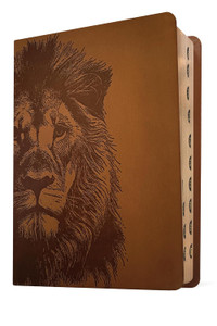 Biblia de margen amplio NTV con Filament, Indexed (LeatherLike, Lion) - Case of 12
