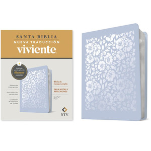 Biblia de Margen Amplio NTV con Filament (LeatherLike, Floral) - Case of 12