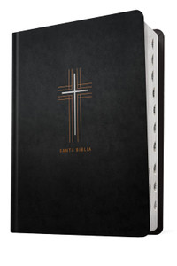 Biblia de Margen Amplio NTV con Filament, Indexed (LeatherLike, Cross) - Case of 12