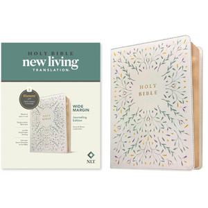 NLT Wide Margin Bible, Filament Enabled (Leatherlike, Grace & Bloom) - Case of 12