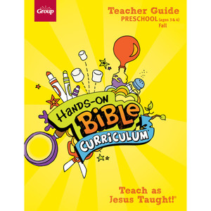 Preschool Teacher Guide, Hands-On Bible  Fall 2026
