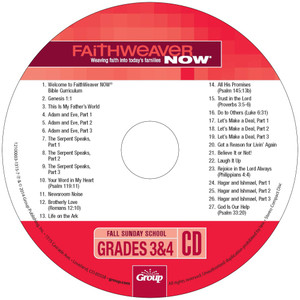 Grades 3 & 4 CD, FaithWeaver NOW Fall 2026