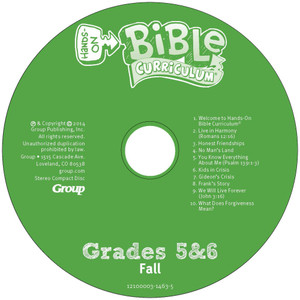 Grades 5 & 6 CD, Hands-On Bible Fall 2026