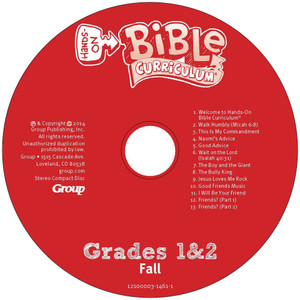 Grades 1&2: CD, Hands-On Bible Curriculum Fall 2026