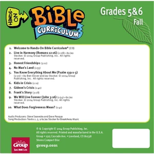 Grades 5&6: Learning Lab, Hands-On Bible Curriculum Fall 2026 