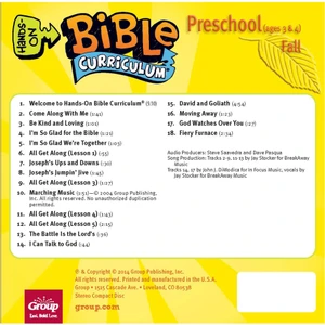 Preschool: Learning Lab, Hands-On Bible Curriculum Fall 2026