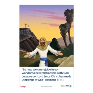 Two or More Small Church Curriculum Poster Pack - (4 Quarters, 3 Posters Each) - Year 2