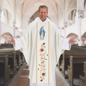 Sardinia Collection Chasuble - Our Lady of Grace