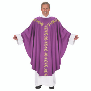 Vinea Gloria Chasuble, Purple