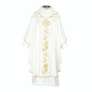 Oria Chasuble Collection - White