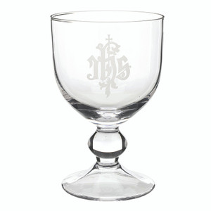 IHS Glass Chalice (Pack of 2)