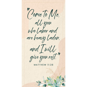 Church Banner - Welcome - Come to Me