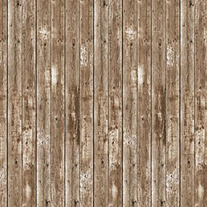 Weathered Wood Plastic Backdrop (4ft x 30ft) - VBS
