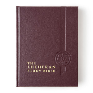 The Lutheran Study Bible - Thumb Indexed, Burgundy - Case of 12