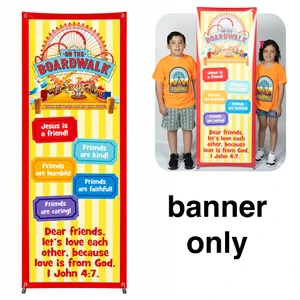 VBS Theme Banner - On the Boardwalk VBS 2027 by Cokesbury