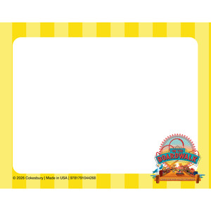 Nametag Cards (Pkg of 24) - On the Boardwalk VBS 2027 by Cokesbury
