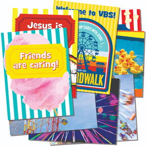 Decorating Poster Pack - On the Boardwalk VBS 2027 by Cokesbury