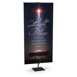 Church Banner - Light Has Come Collection - Light Of All Men