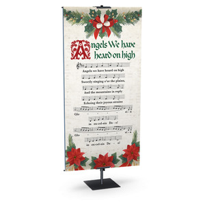 Church Banner - Sheet Music Hymns - Angels We Have Heard On High