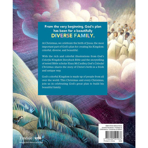 God's Colorful Christmas - Jesus Was Born to Save (Hardcover, Ages 5-8)