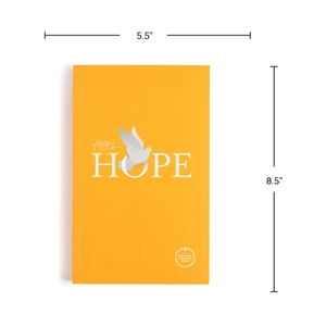 CSB Here's Hope Bible, Trade Paper - Case of 24