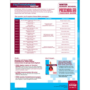 Preschool Teacher Pack: FaithWeaver NOW Winter 2026-2027