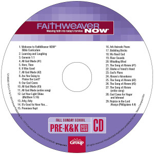 FaithWeaver NOW PreK-K CD Winter 2026-2027
