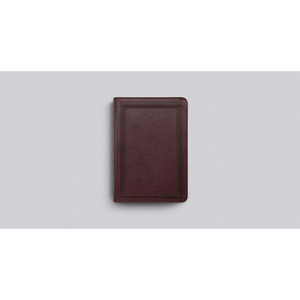 ESV Large Print Compact Bible (TruTone, Mahogany Border Design, Red Letter) - Bulk Case of 28