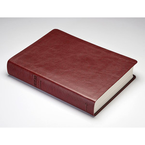 The Message Large Print Bible (Leather-Look, Burgundy), Case of 12