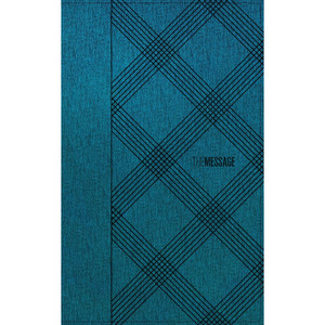 The Message Deluxe Gift Bible (Crosshatch Denim) - Case of 20