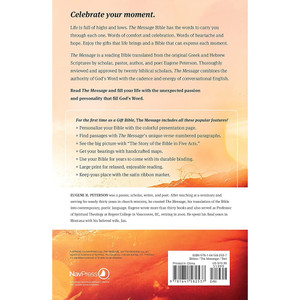 The Message Deluxe Gift Bible, Large Print (Leather-Look, Midnight Journey), Case of 16