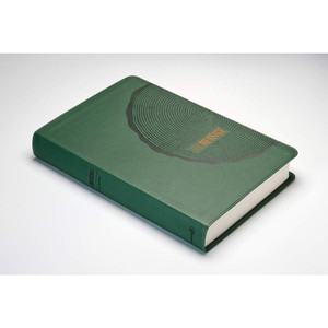 The Message Deluxe Gift Bible, Large Print (Leather-Look, Forest Green), Case of 16