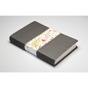 The Message Slimline Bible (Leather-Look, Spring Wildflowers), Case of 16