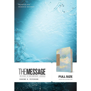 The Message Full Size (Leather-Look, Sky Blue) - Case of 12