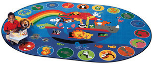 Noah's Voyage Circletime Rug (8'3" x 11'8" Oval) Noah's Voyage Circletime Rug (8'3" x 11'8" Oval)