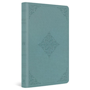 ESV Premium Gift Bible (TruTone Leather, Paris Sky, Fleur-de-lis Design) - Bulk Case of 24