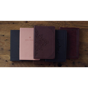 ESV Premium Gift Bible (TruTone Leather, Raspberry, Chestnut) - Bulk Case of 24