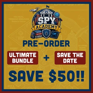 Ultimate Display Bundle - Spy Academy - Easy Scene Pop-Up Giant VBS Display Bundle - VBS 2027
