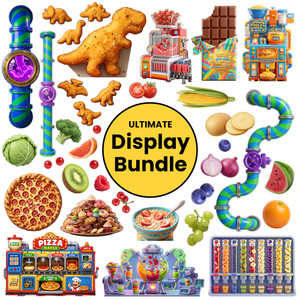 Ultimate Display Bundle - Foodalicious Fun - Easy Scene Pop-Up Giant VBS Display Bundle - VBS 2027