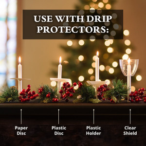 Candlelight Service Vigil Candles 5.75" x 1/2" - Box of 100 Candlelight Service Vigil Candles 5.75" x 1/2" - Box of 100