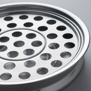 Stacking Communion Tray - Polished Aluminum by Sudbury Stacking Communion Tray - Polished Aluminum by Sudbury