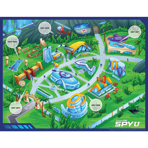 Spy U Map and Stickers (Pack of 10 Maps and 1 Sticker Sheet) -  Spy U VBS 2027 by Answers