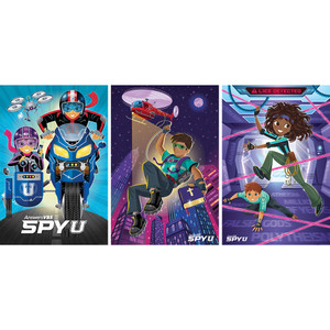 Photo Op Scene Setters (Pack of 3 panels) - Spy U VBS 2027 by Answers