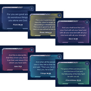 Junior and Primary Memory Verse Posters (Pack of 6) - Spy U VBS 2027 by Answers