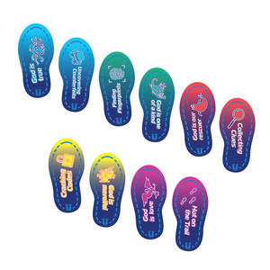Floor Clings (Set of 10) - Spy U VBS 2027 by Answers